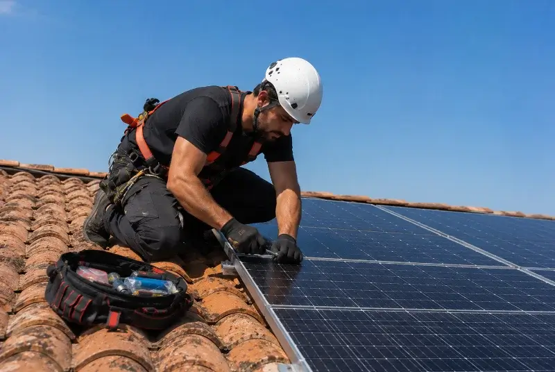 Maintenance et monitoring de panneaux solaires à Cintré
