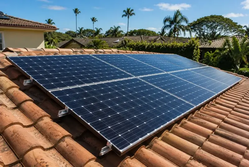 Installation de panneaux solaires à Cintré